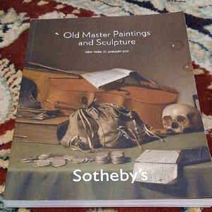 Sotheby's Old Master Paintings and Sculpture Catalog selling well below retail